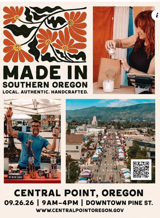September 26th Central Point Made in Southern Oregon Show